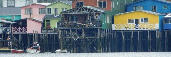 Après-midi au port de Castro, sur l’île de&nbsp;Chiloé