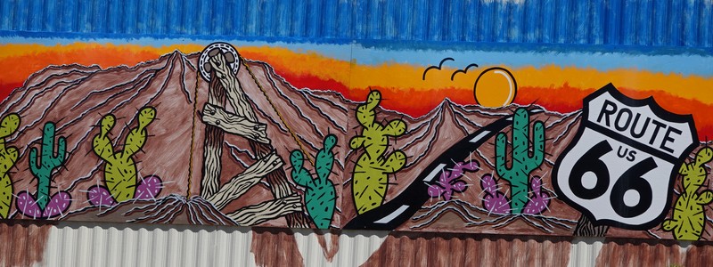 Sur la mythique Route&nbsp;66…