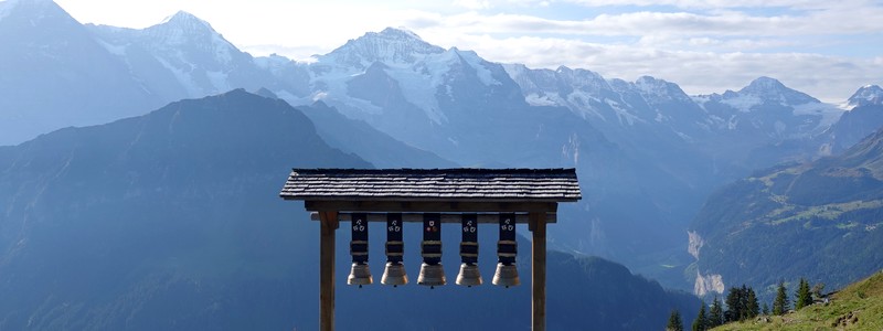 D’une montagne à l’autre, du Schynige Platte au Harder Kulm… et toujours la Jungfrau, le Mönch et l’Eiger en toile de fond&nbsp;!