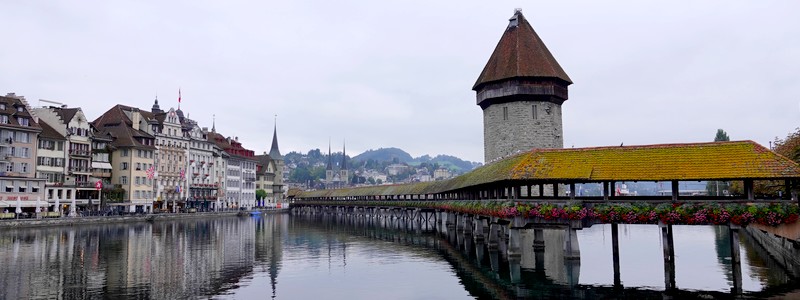 Même sous la grisaille, on a adoré la superbe Lucerne&nbsp;!