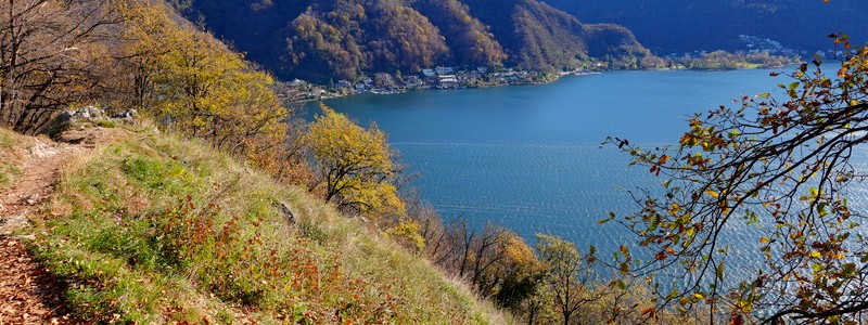 Le Monte Caslano, un beau belvédère sur le lac de&nbsp;Lugano…
