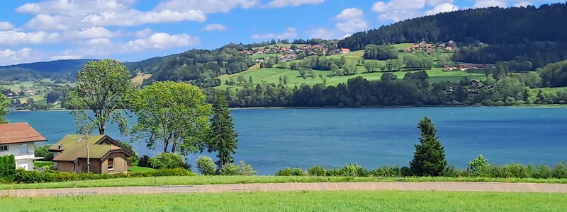Une semaine de météo capricieuse à Saint Point Lac, dans le&nbsp;Doubs…