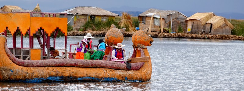 Sur les rives du lac Titicaca, côté&nbsp;péruvien…